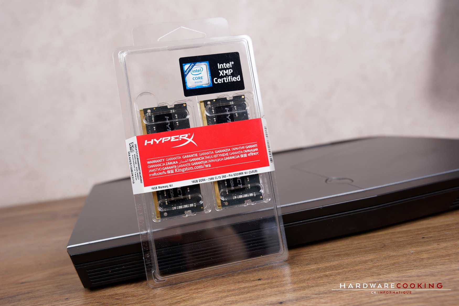 HyperX Impact Mémoire RAM 32Go Kit*(2x16Go) 2400MHz DDR4 CL15 SODIMM