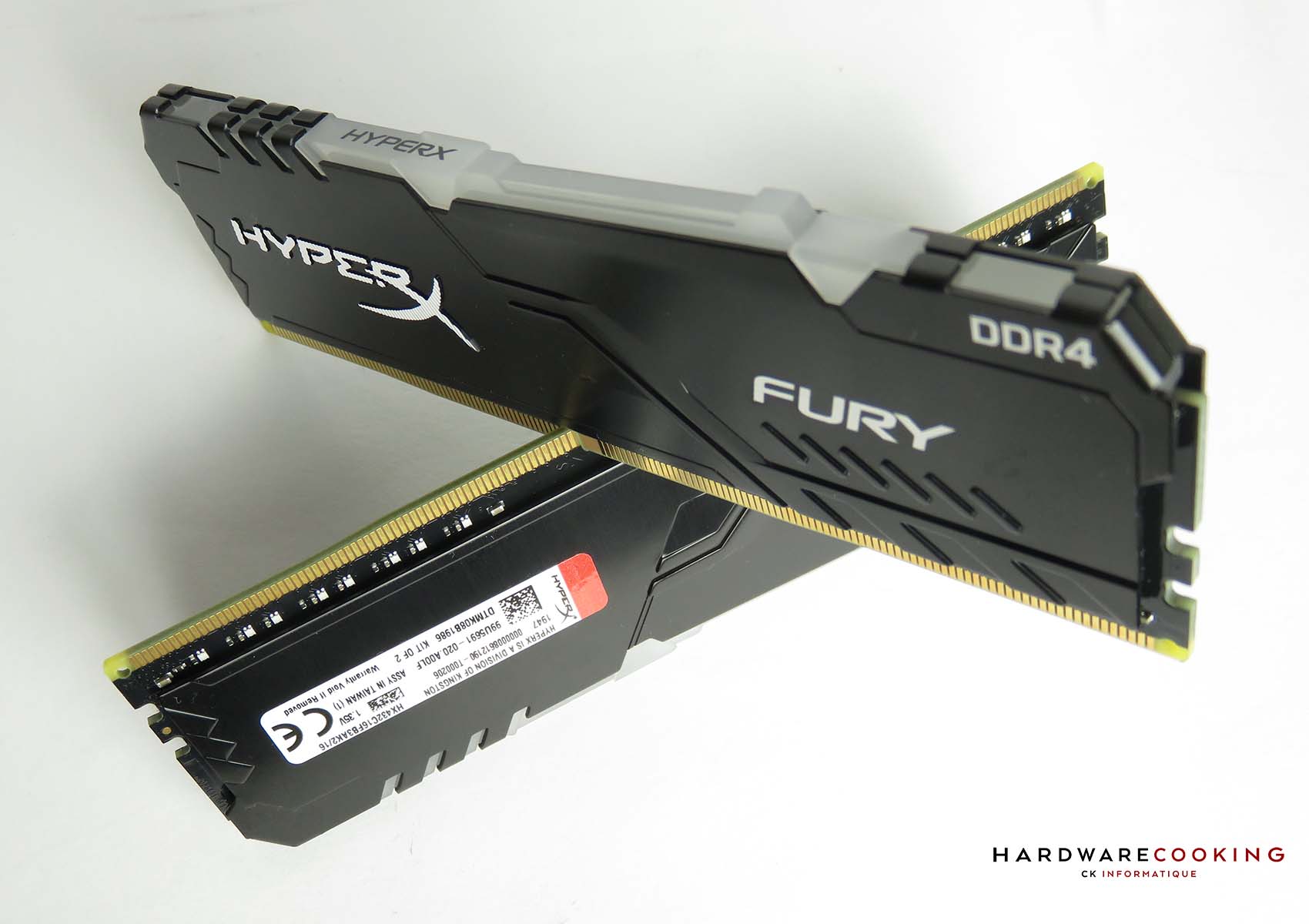 Test Hyperx Fury Rgb 30 Mhz Cas16 Hardwarecooking