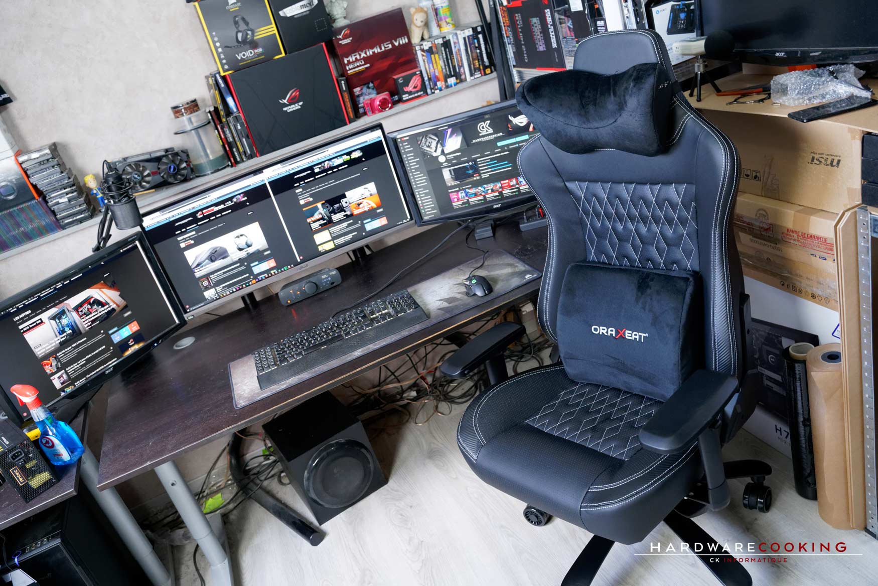 Le Setup Gamer Parfait Pour Le Confinement Hardwarecooking