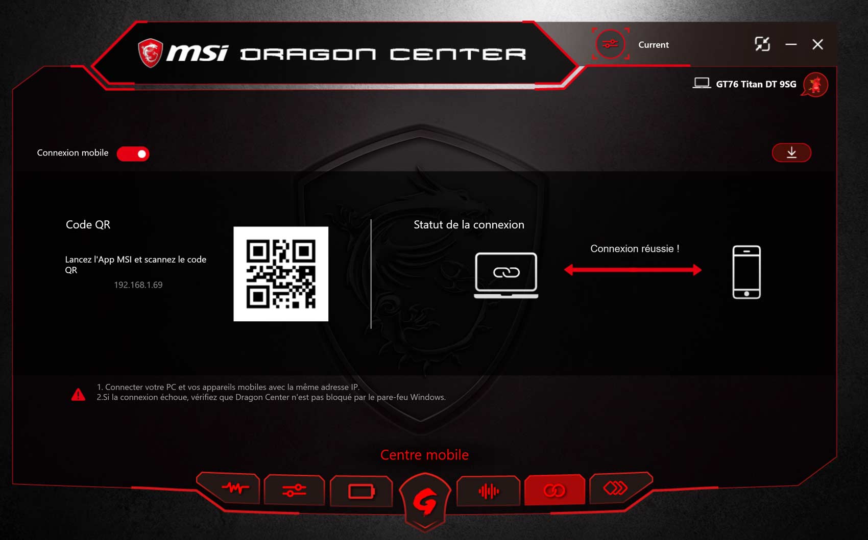 how to open msi dragon center