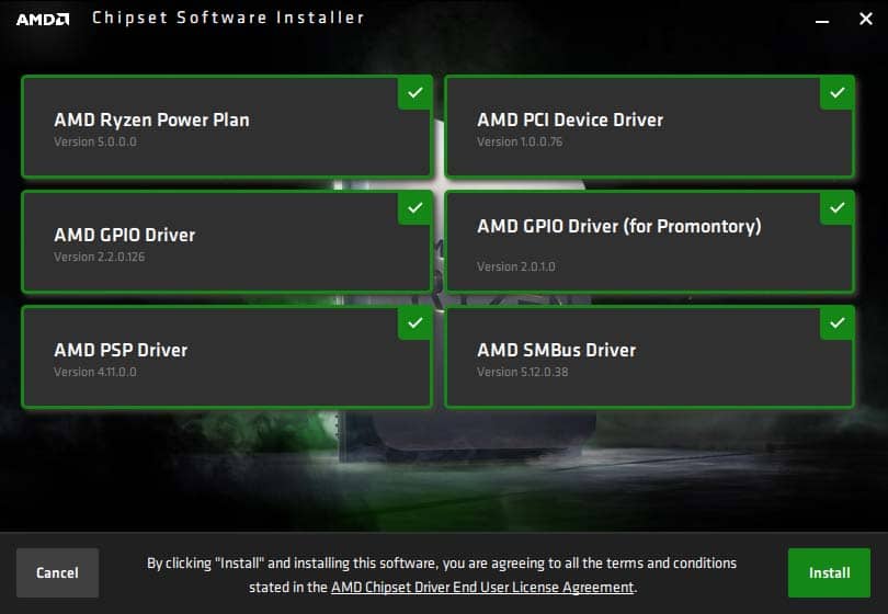 amd chipset drivers windows 11 download