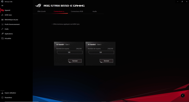 asus armoury crate doesnt show latest bios
