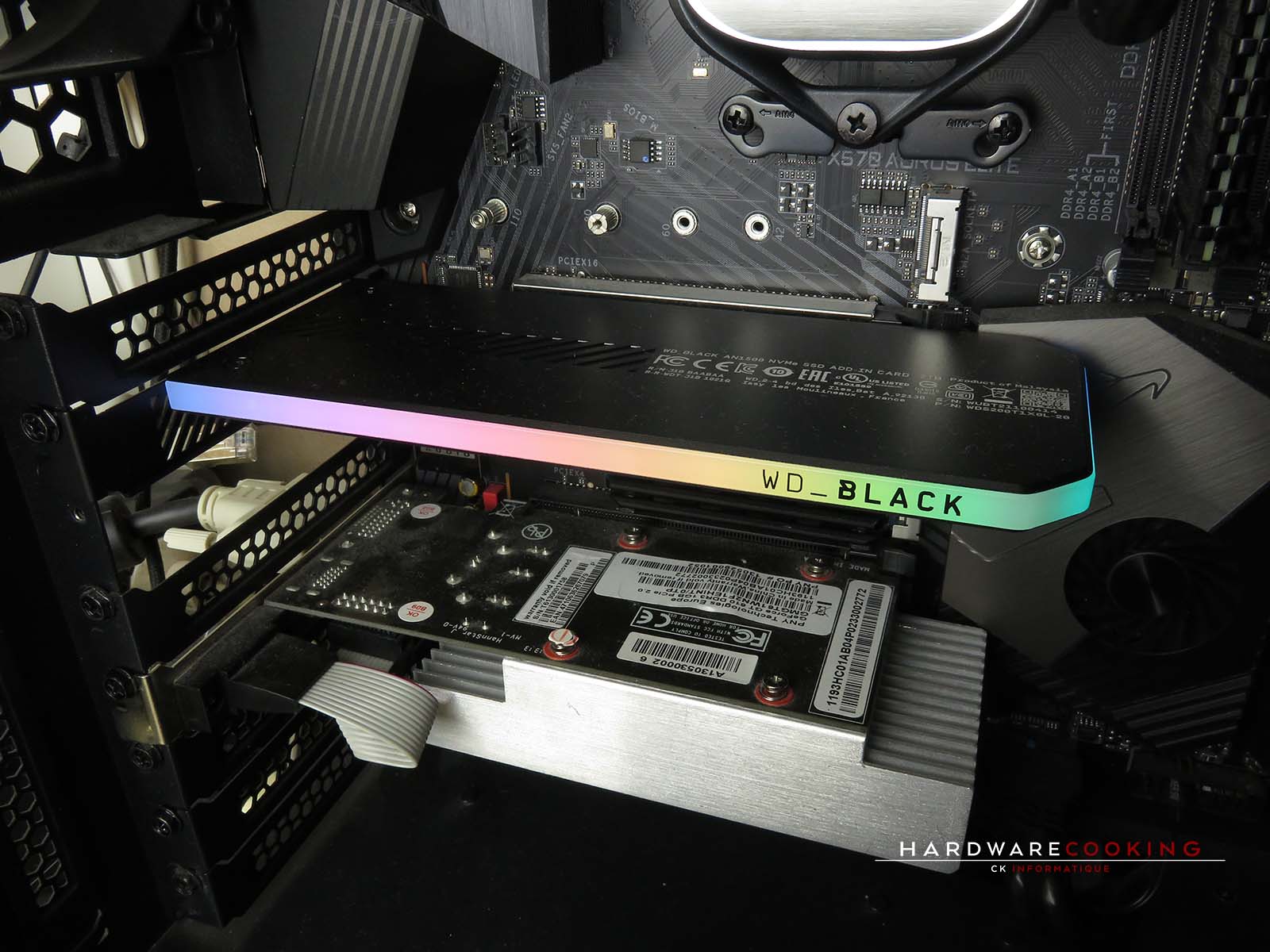 Test WDBLACK AN1500 Du SSD Sur Carte PCIe HardwareC